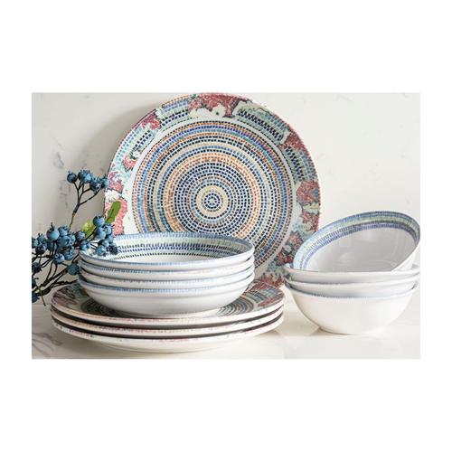  NEW AGE PORSELEN YEMEK TAKIMI 12 PARÇA -MOSAIC