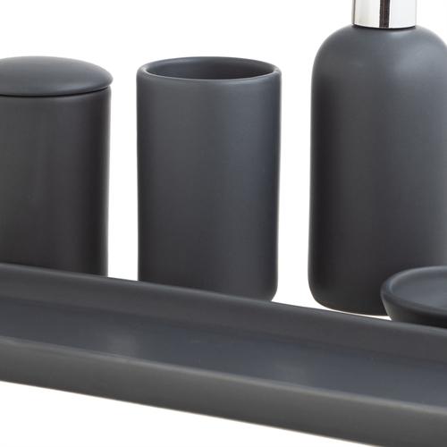  MAT GRİ 5'Lİ KUTULU BANYO SETİ