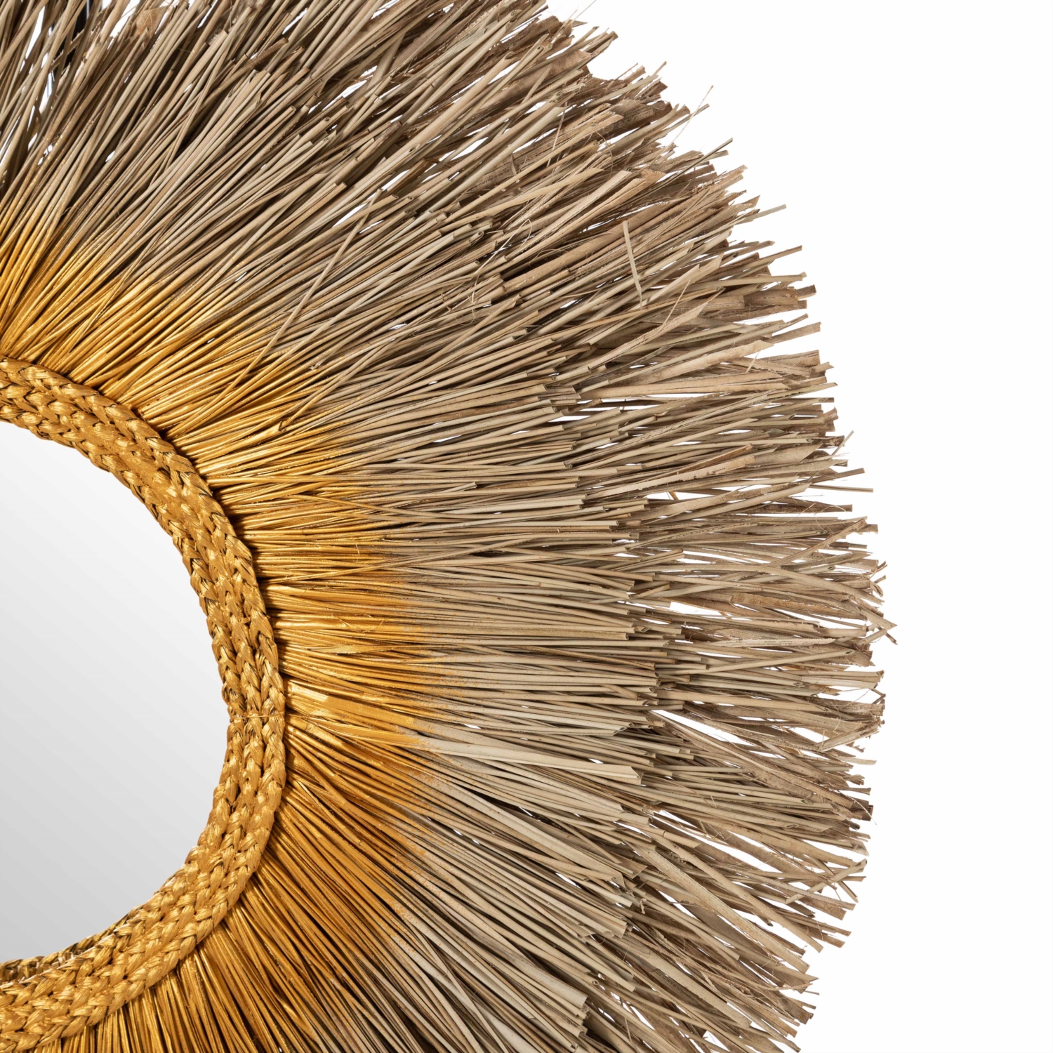 BORNEO HASIR DUVAR AYNASI 80X80X5CM