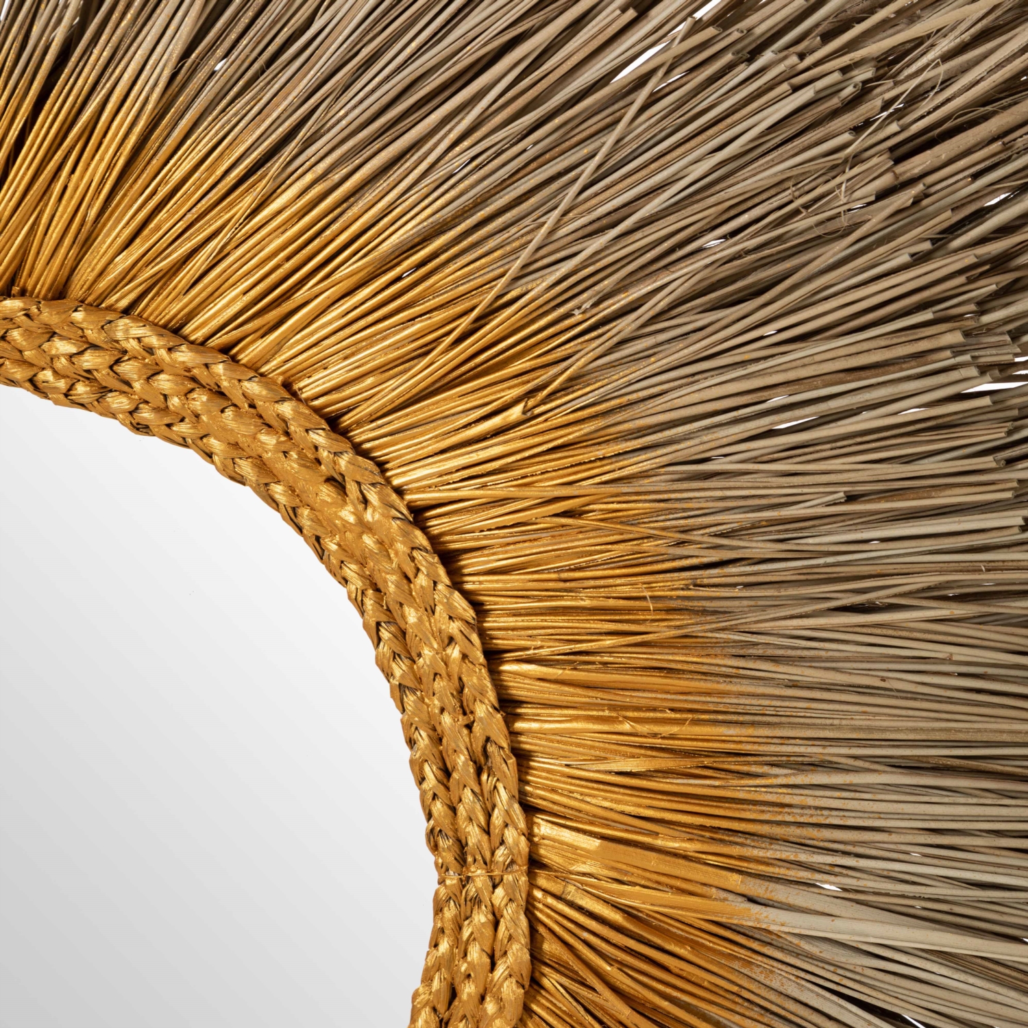 BORNEO HASIR DUVAR AYNASI 80X80X5CM