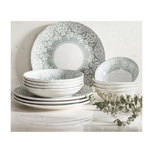  NEW AGE PORSELEN YEMEK TAKIMI 12 PARÇA -ROMANTIC