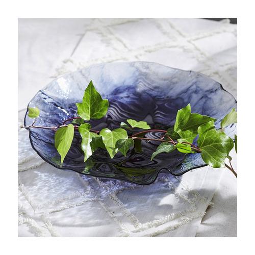  HANDMADE SUNUM TABAĞI 38CM- NAVY