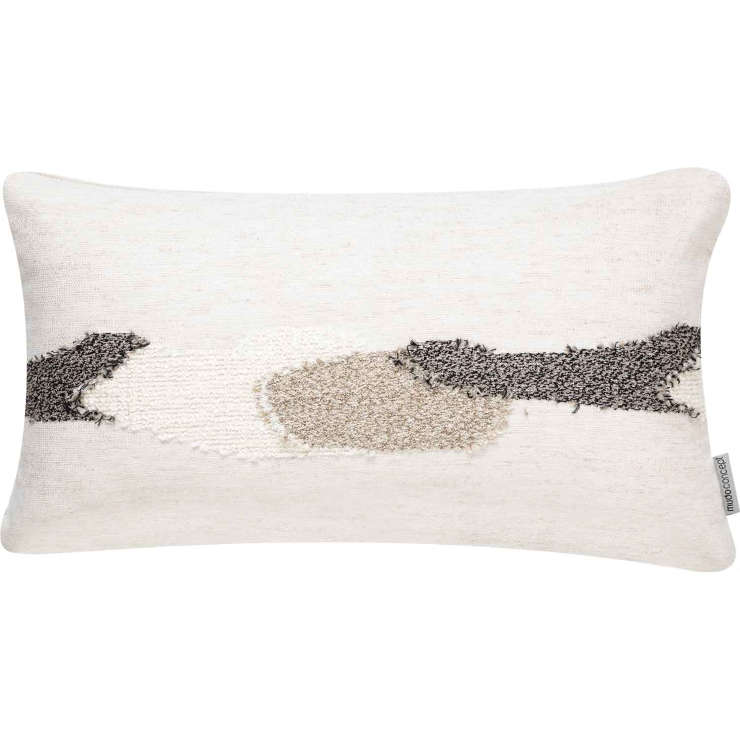 BECCA DOUBLE KIRLENT KILIFI GRİ VİZON 30X50