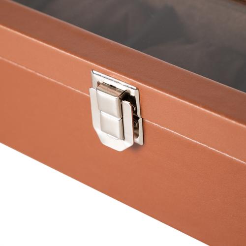  SAAT KUTUSU 5'Lİ ALCANTRA KAHVE