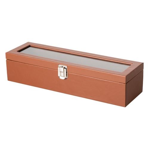  SAAT KUTUSU 5'Lİ ALCANTRA KAHVE