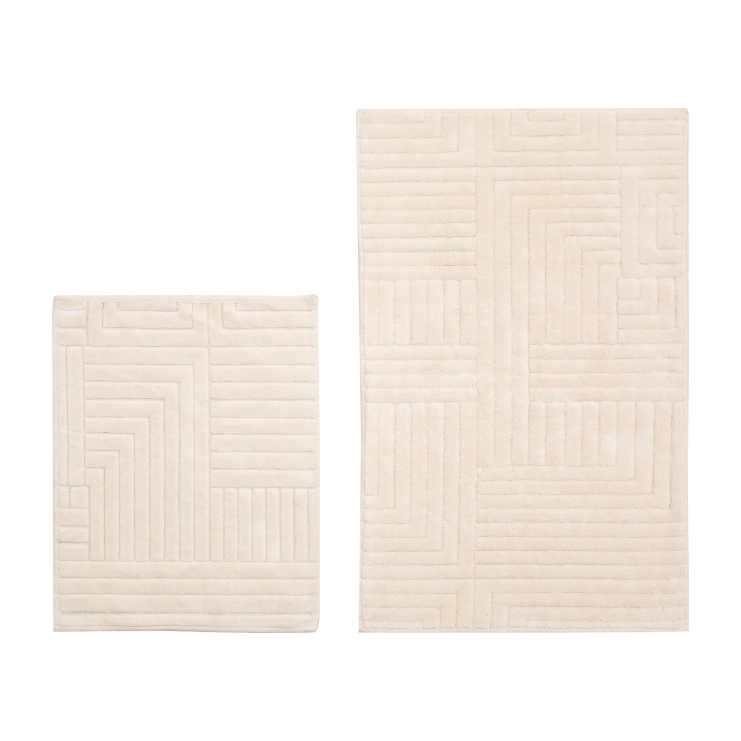 OLIVER BEJ 2'Lİ BANYO PASPASI