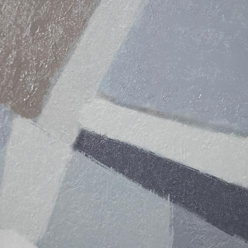  SKYHIGH ÇERÇEVELİ YAĞLIBOYA TABLO 100X100 CM