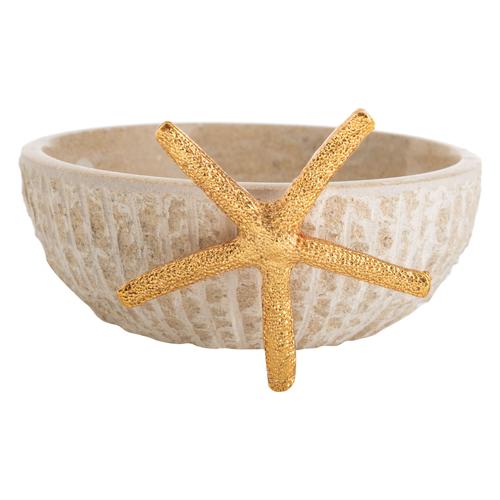  THEASDALE TRAVERTEN DEKORATİF KASE 15 CM