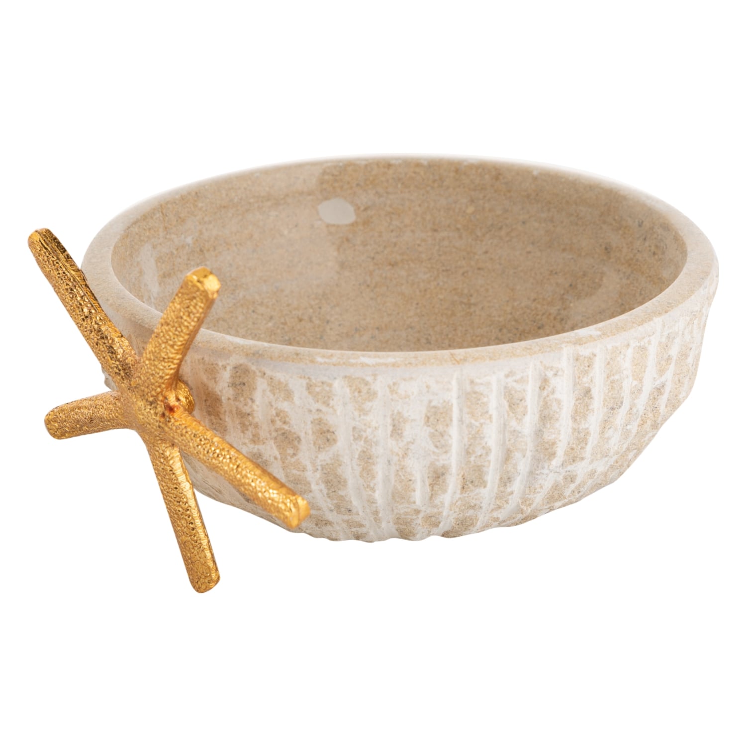 THEASDALE TRAVERTEN DEKORATİF KASE 15 CM