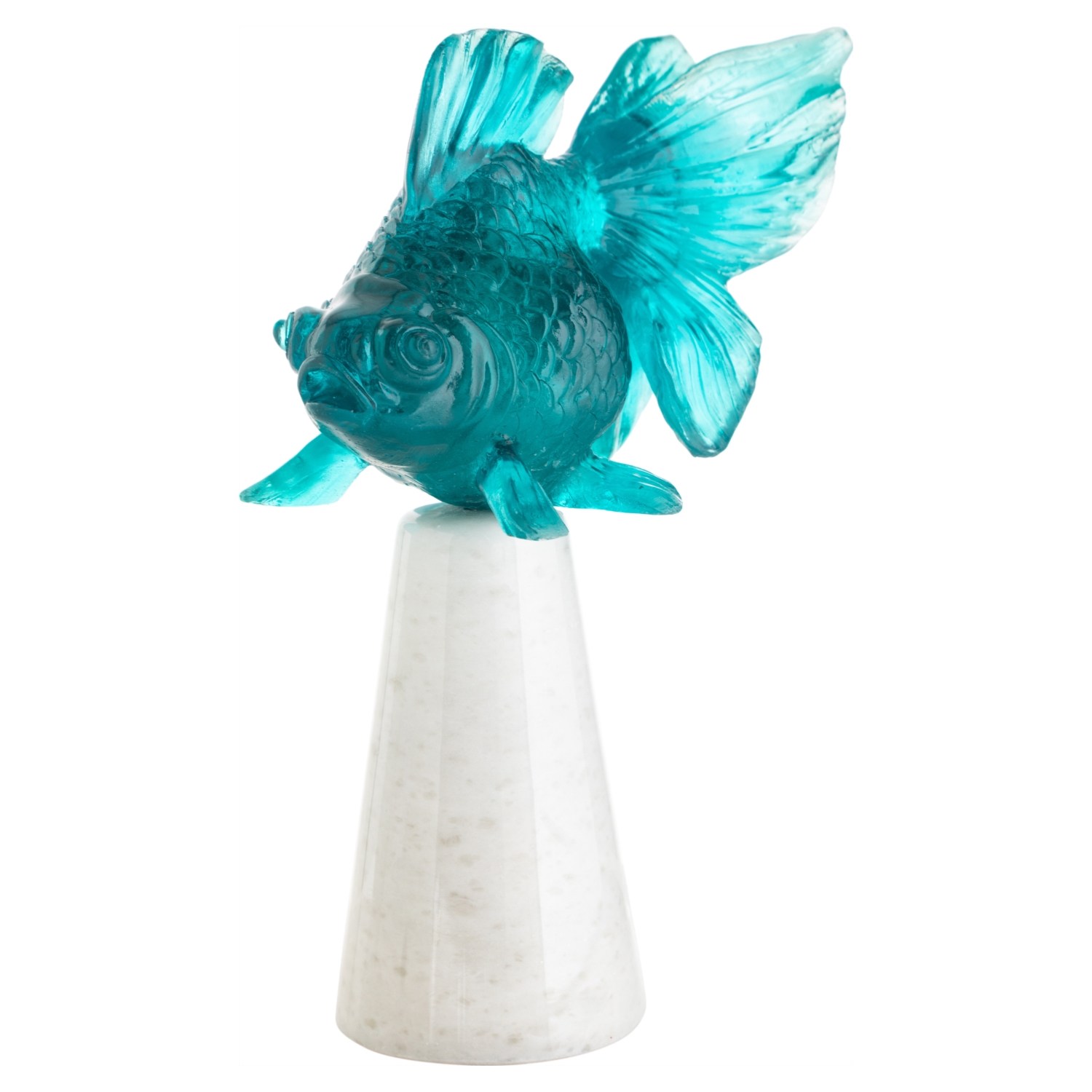 BLEU FISH MERMER KAİDELİ AKRİLİK BİBLO 20CM