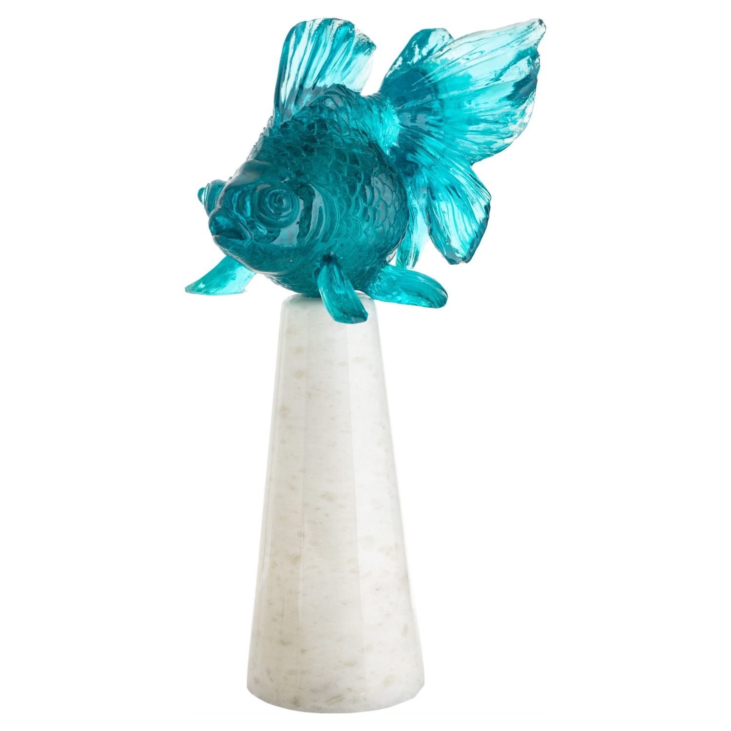 BLEU FISH MERMER KAİDELİ AKRİLİK BİBLO 24CM