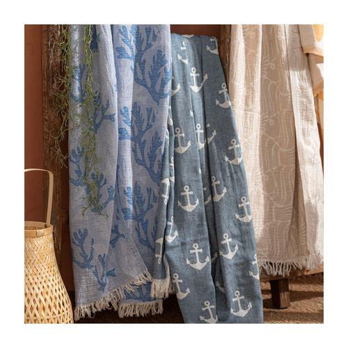  MERCAN DESENLİ ÇİFT TARAFLI PEŞTAMAL 80X160