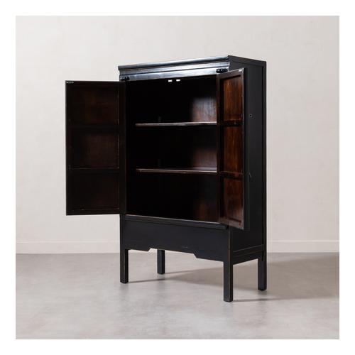  LIJI MASİF AHŞAP DOLAP KARAAĞAÇ