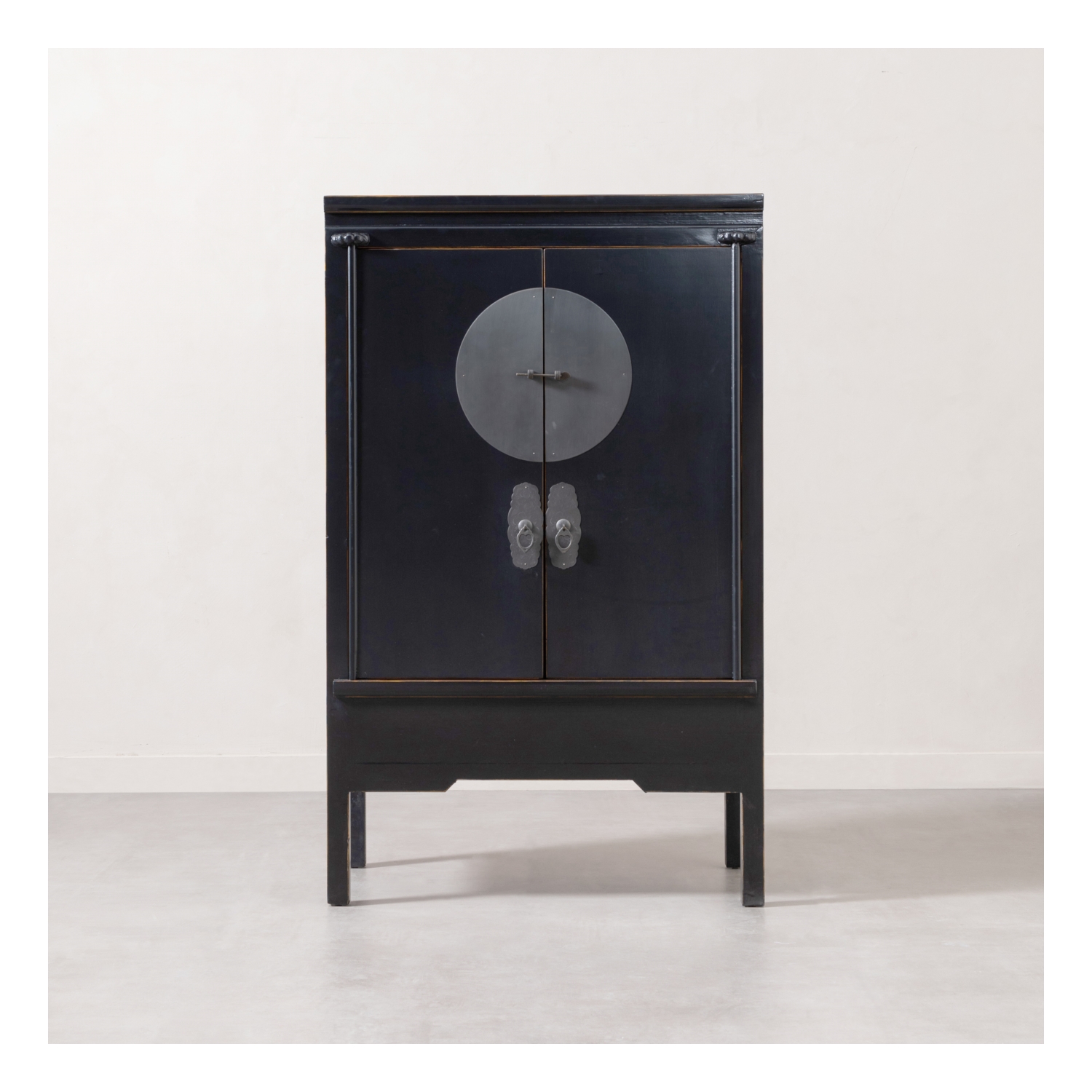 LIJI MASİF AHŞAP DOLAP KARAAĞAÇ