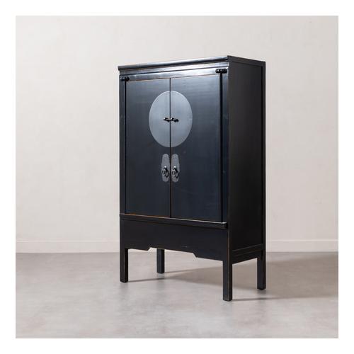  LIJI MASİF AHŞAP DOLAP KARAAĞAÇ