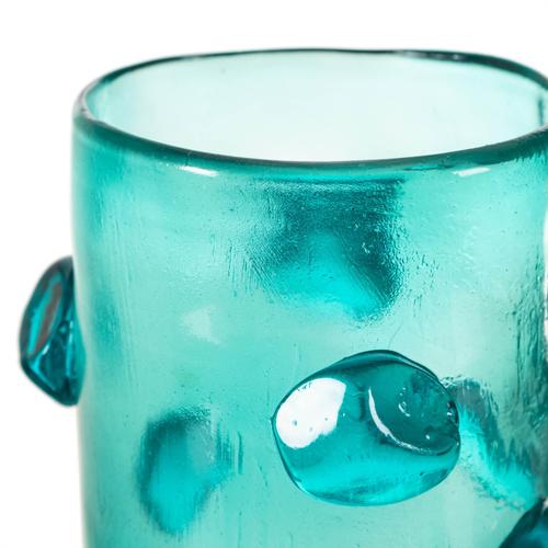  BLEU AKRİLİK VAZO MAVİ 31X18 CM