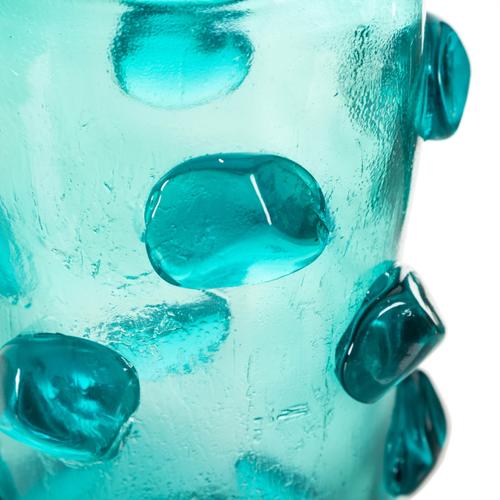  BLEU AKRİLİK VAZO MAVİ 31X18 CM