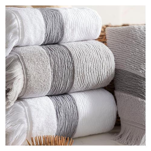 BORLA GRİ YÜZ HAVLUSU 50X80CM