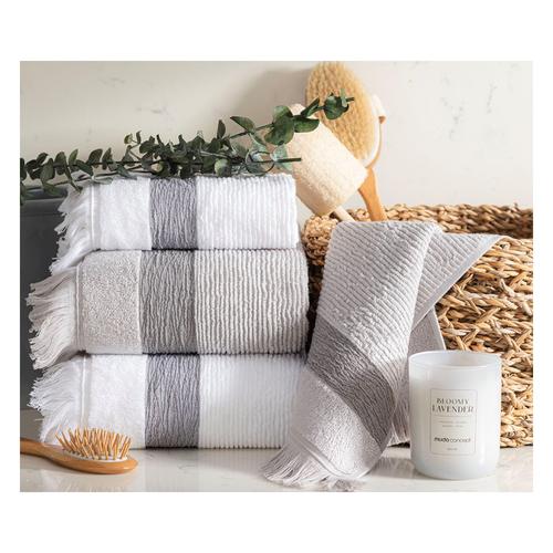 BORLA GRİ YÜZ HAVLUSU 50X80CM