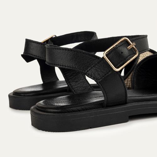  ÇAPRAZ BANT HASIR SANDALET