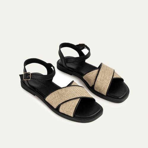  ÇAPRAZ BANT HASIR SANDALET