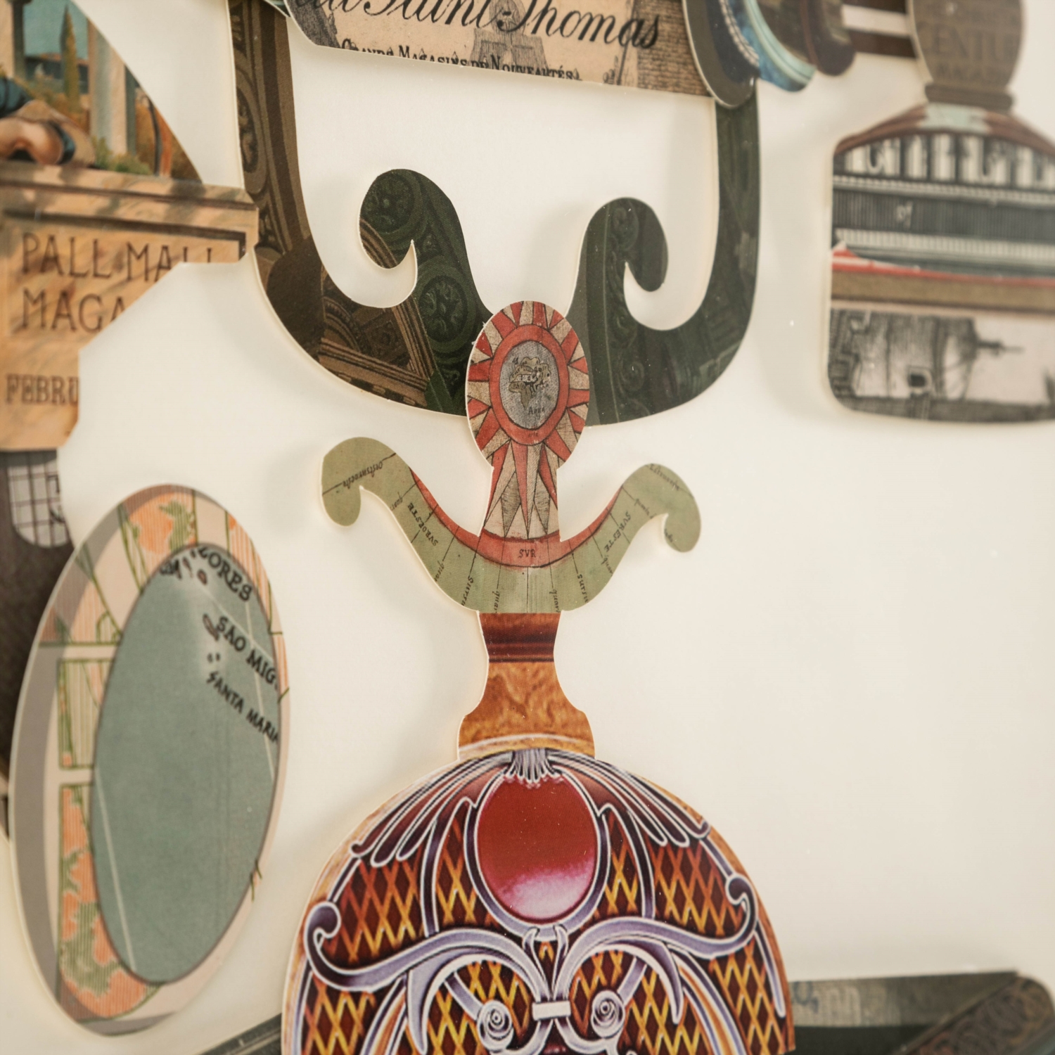 VINTAGE PHONE PANO ÇERÇEVELİ 60X60 CM