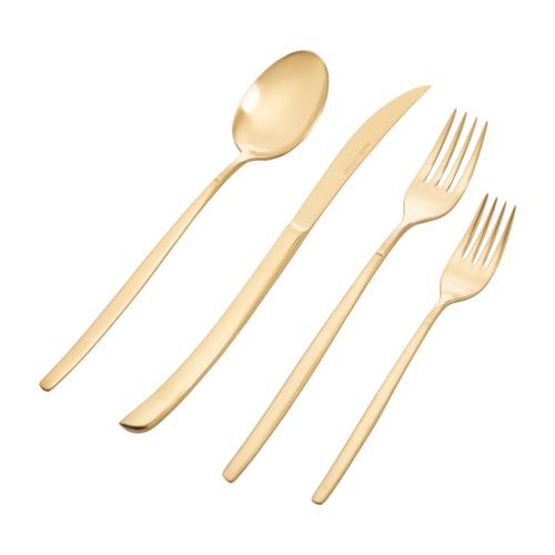  GRACE 24 PARÇA ÇATAL KAŞIK BIÇAK SETİ - MAT GOLD