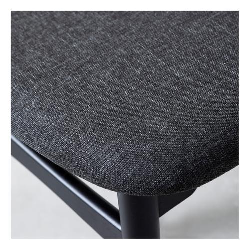  BROKK AHŞAP HAZERAN SANDALYE SİYAH