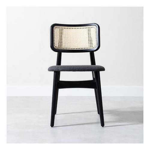  BROKK AHŞAP HAZERAN SANDALYE SİYAH