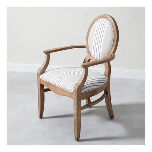  SELRA KOLÇAKLI MASİF AHŞAP SANDALYE BEJ