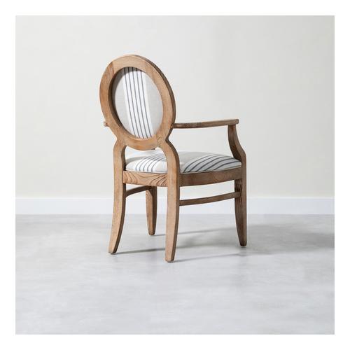  SELRA KOLÇAKLI MASİF AHŞAP SANDALYE BEJ