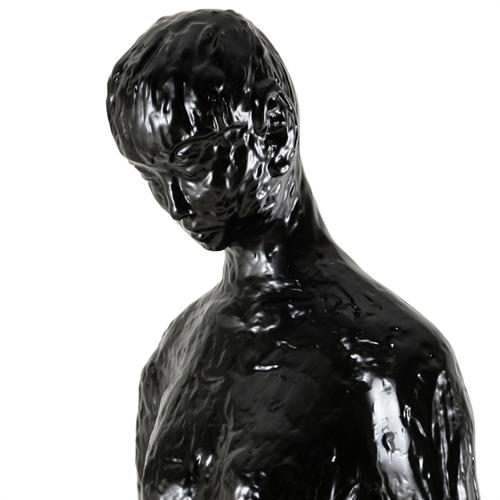  TAO HEYKEL BİBLO SİYAH 28X28X180CM