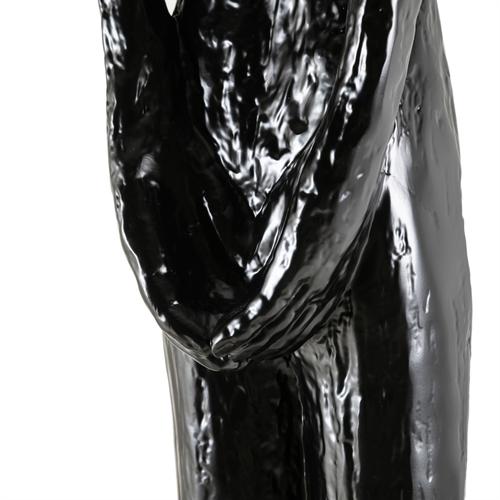  TAO HEYKEL BİBLO SİYAH 28X28X180CM