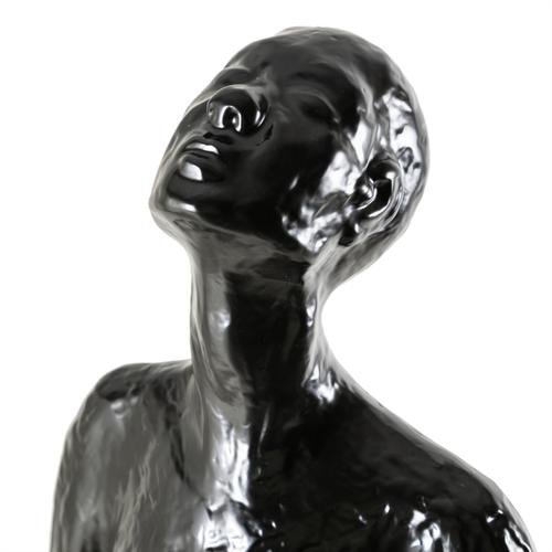  TAO HEYKEL BİBLO SİYAH 28X28X180CM