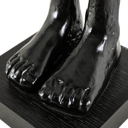  TAO HEYKEL BİBLO SİYAH 28X28X180CM