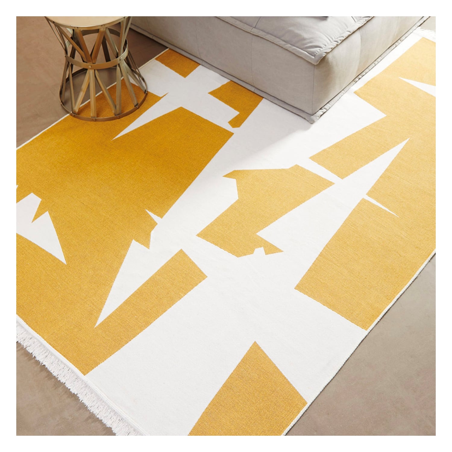 KHLOE ÇİFT TARAFLI HALI HARDAL 160X230