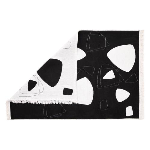  KELSEY ÇİFT TARAFLI HALI SİYAH 120X180