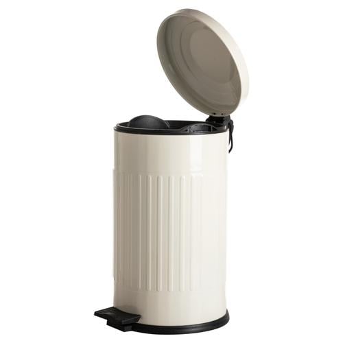 16LT PEDALLI VINTAGE ÇÖP KOVASI KREM