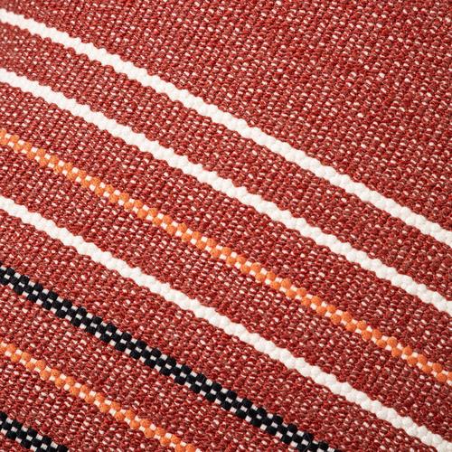  VELLA ÇİZGİLİ KIRLENT KILIFI KİREMİT 35X55