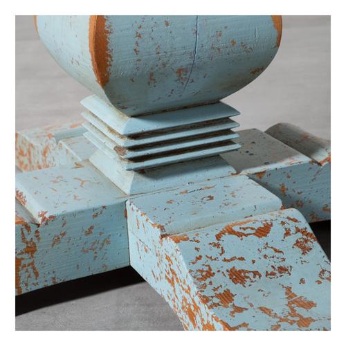  ABEL MASİF AHŞAP ESKİTME YEMEK MASASI