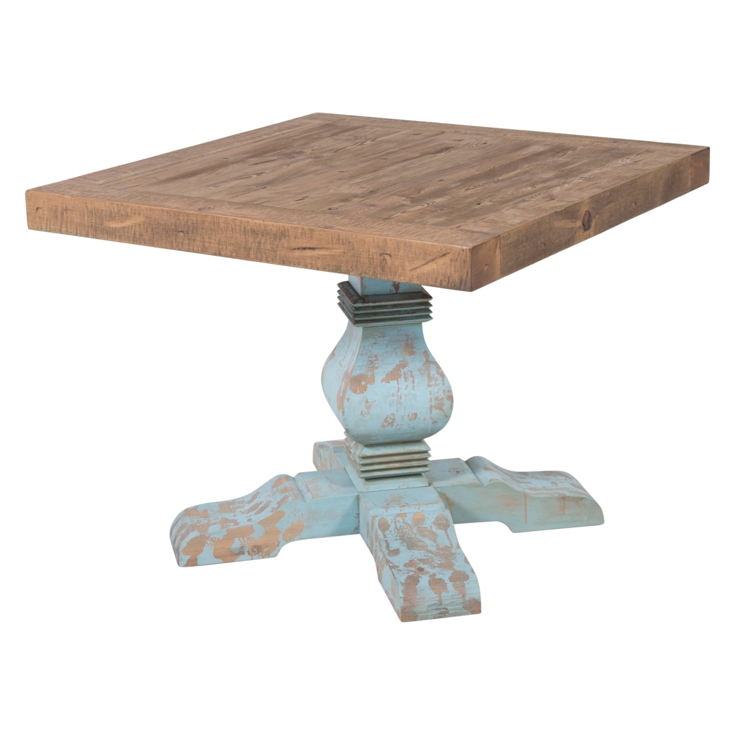 ABEL MASİF AHŞAP ESKİTME YEMEK MASASI