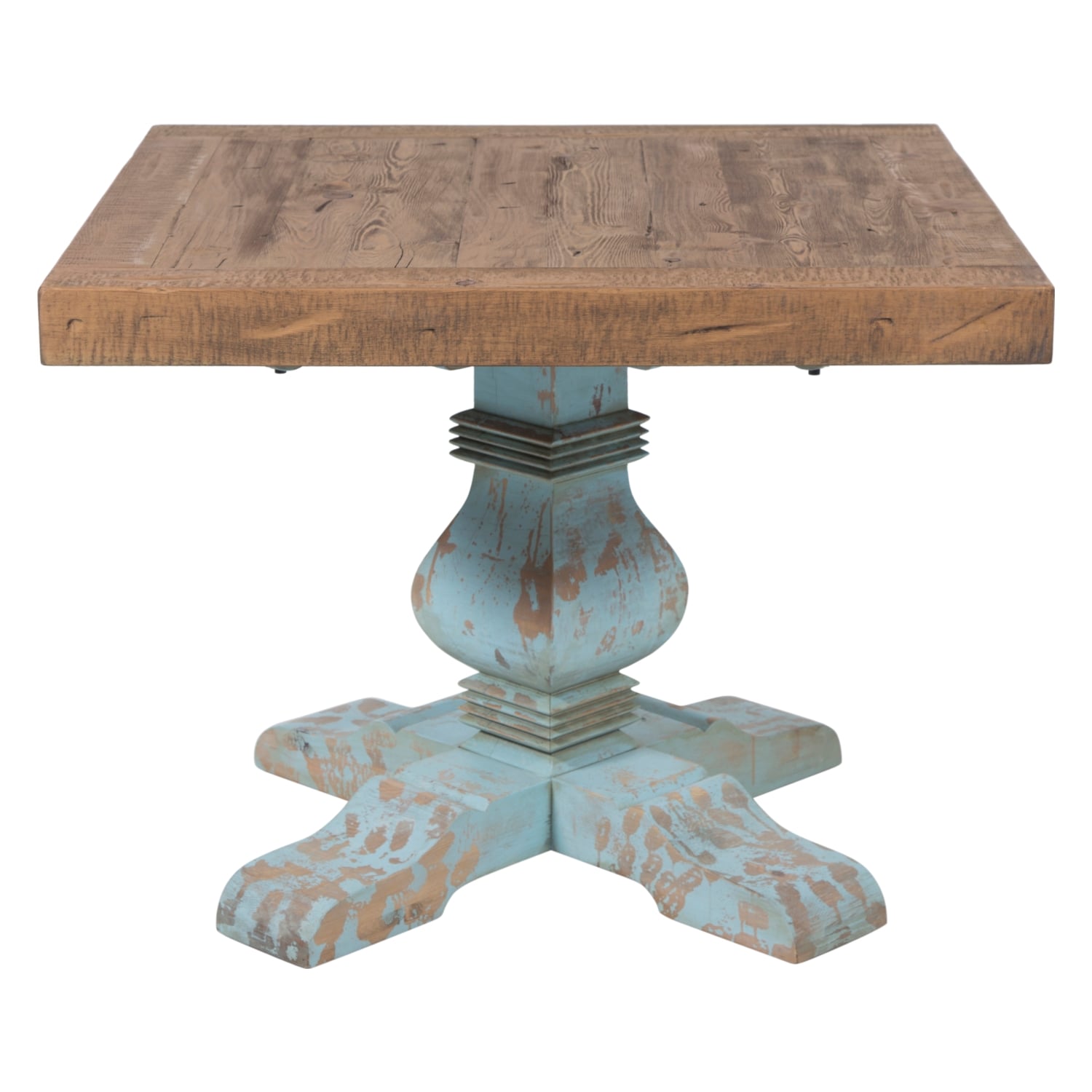 ABEL MASİF AHŞAP ESKİTME YEMEK MASASI