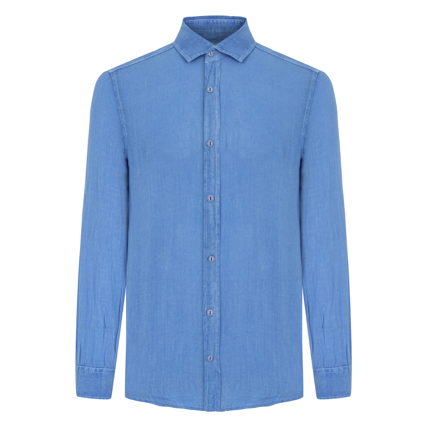 REGULAR FIT KETEN GÖMLEK