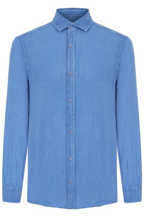  REGULAR FIT KETEN GÖMLEK