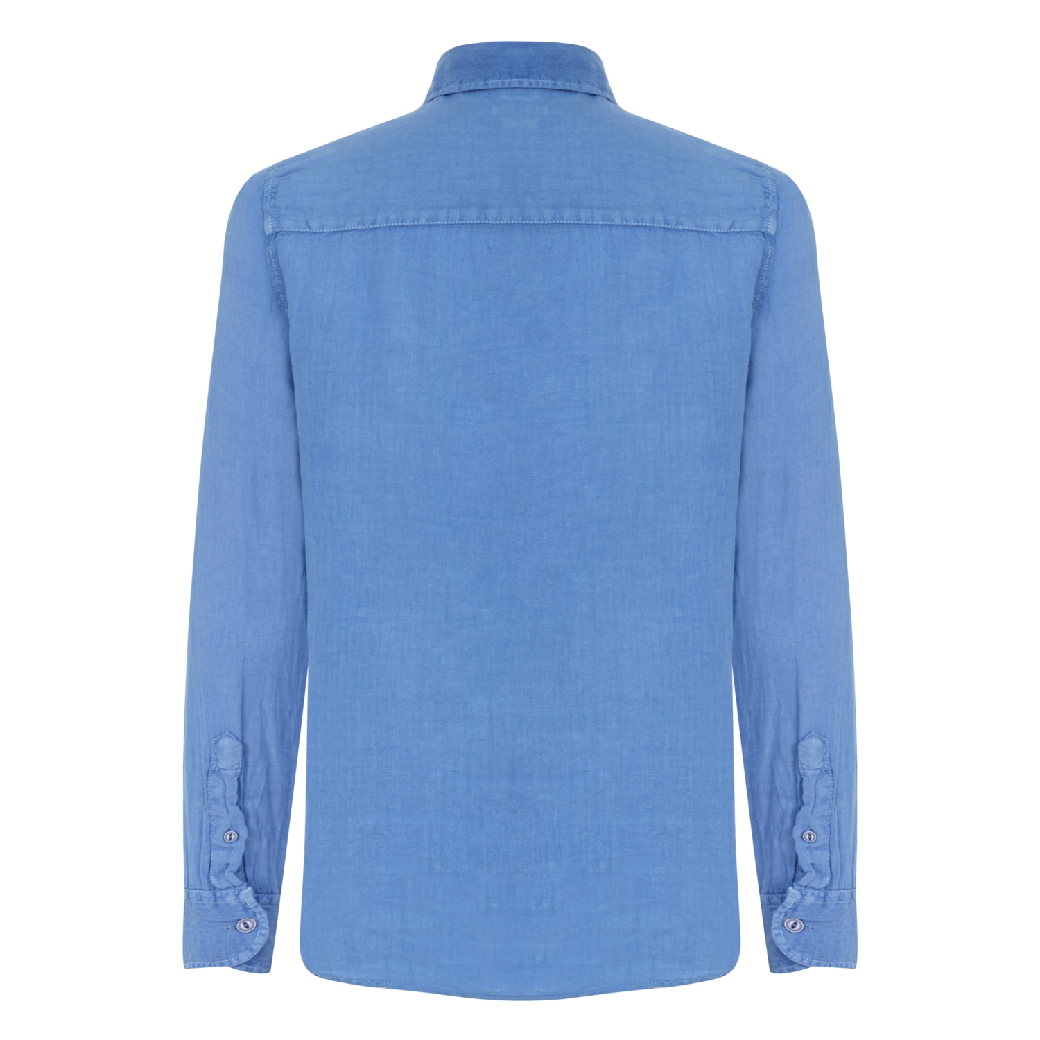 REGULAR FIT KETEN GÖMLEK