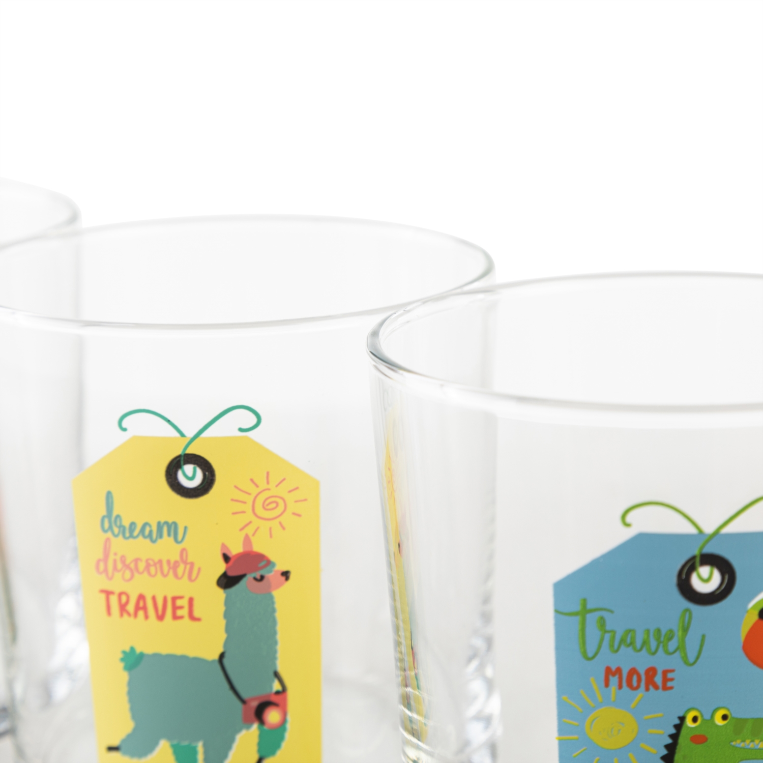 ANIMAL BARDAK SETİ 4LÜ 380 ML