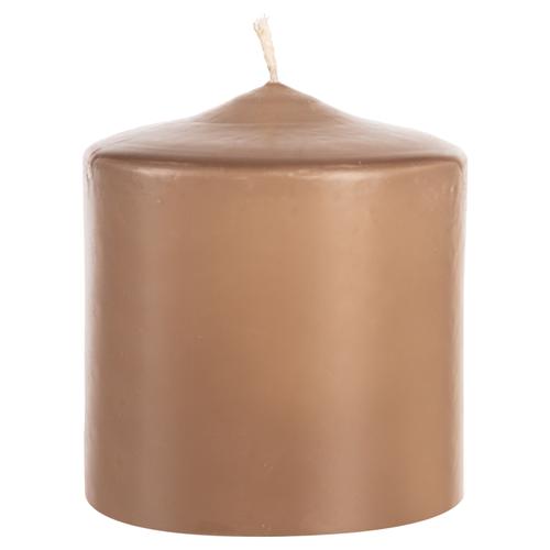  SÜTUN MUM CAPPUCCINO 7X7CM