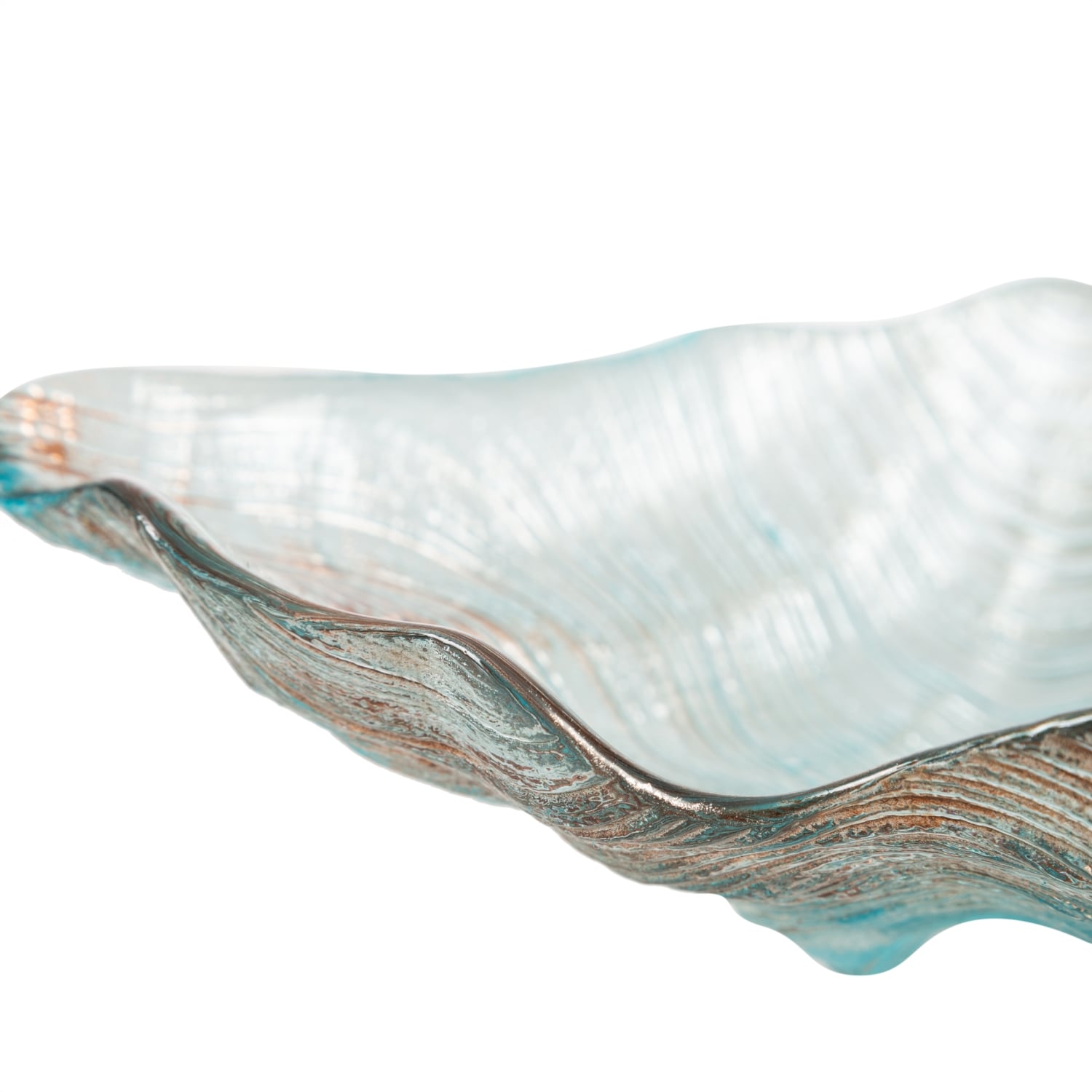 OYSTER DEKORATİF TABAK MAVİ 27 CM