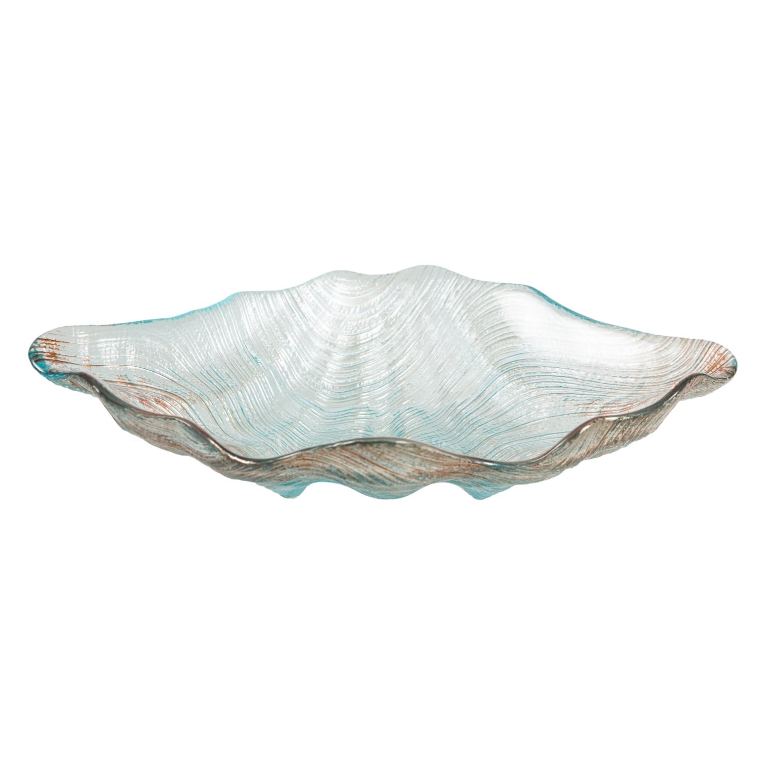 OYSTER DEKORATİF TABAK MAVİ 27 CM