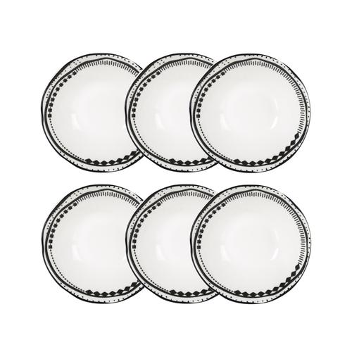  BLACK CHIC KASE SETİ 6LI- 16CM